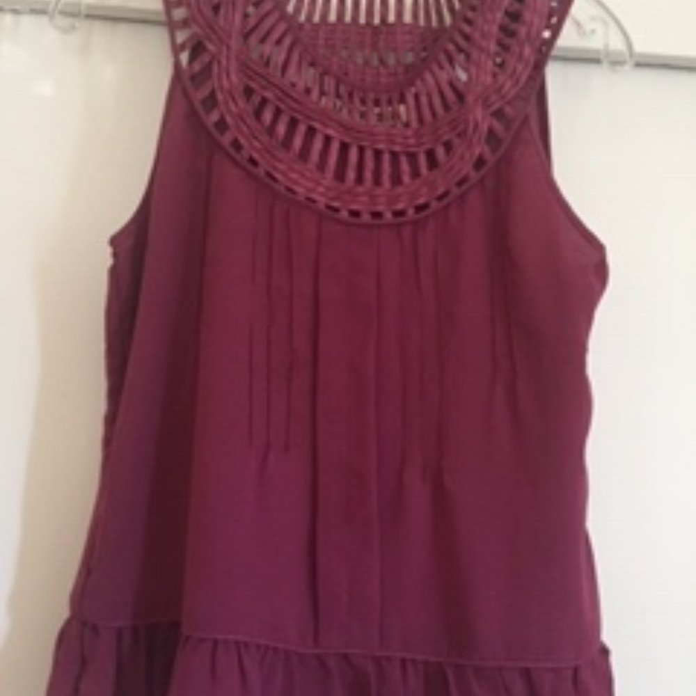 Small Darkish Pink Top by Love Stitch